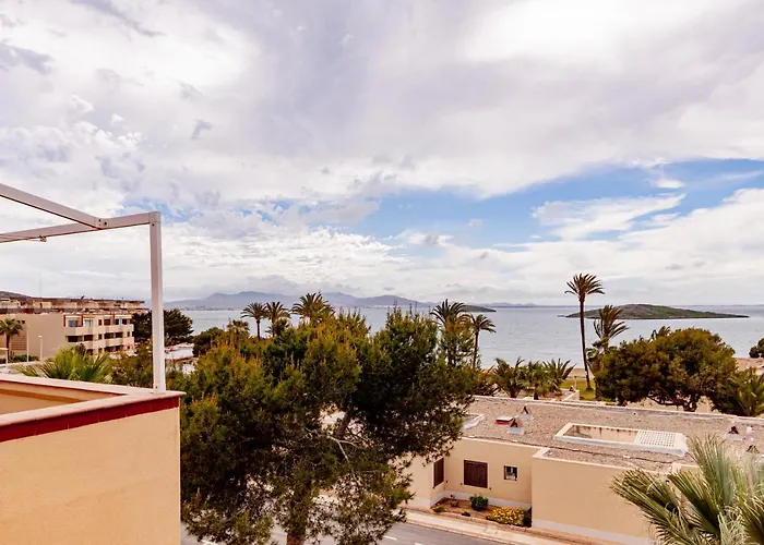 Inmovecos Vistas Al Mar Con Piscina Alisios 329 * 라망가델마르메노